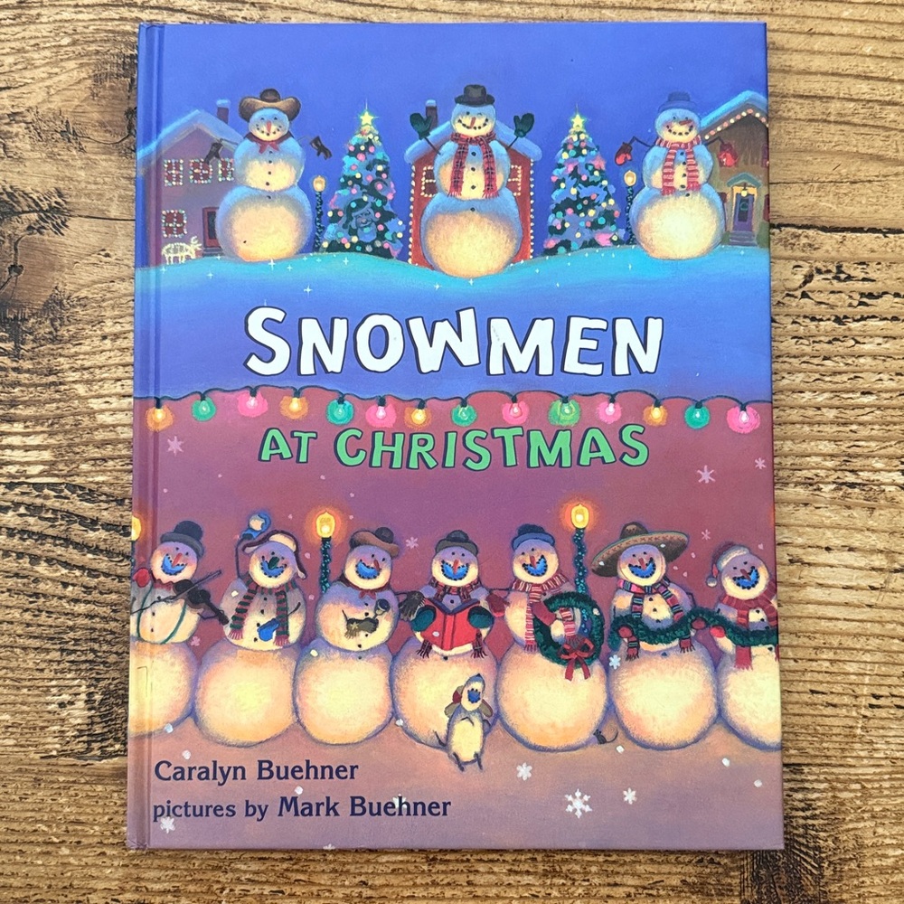 SNOWMEN AT CHRISTMAS Hardback Children’s Book